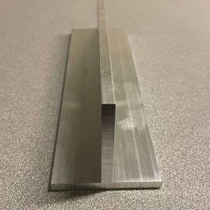 Aluminium T-profiel ongelijkzijdig